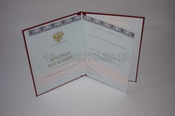 Красный Диплом Бакалавра 2013г ООО "Знак" в Ижевске