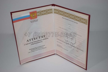 Аттестат За 11 Класс 2011г Золото в Ижевске